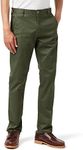 Dockers Men's Alpha Original Khaki Trousers, Dockers Olive, 34W x 30L