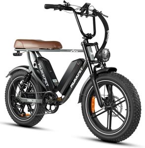 Mukkpet Ninja Moped Ebike, Peak 1500W Motor Electric Bike