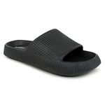 Hygear Men's Xpress Black Slippers_11 UK (HG-GE-1004)