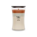WoodWick Scented Candle | Large Hourglass Candle | Vanilla Embers | Perfect Gifts for Women