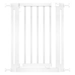 Safetots Wooden Elegance Baby Gate, White, 63cm - 71cm, Pressure Fit