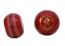 APG Cricket Skill Coaching Red Leather Cricket Ball - Seam Training (Pack of 1), Men