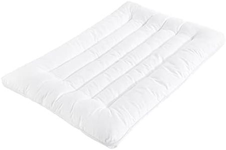 ROYALAY Ultra Thin Pillow for Stomach and Back Sleepers-2.5 Inch Slim Thin Flat Pillow-Extra Low Profile Design Bed Pillow for Cervical Neck Alignment and Deeper Sleep-18 x30(White)