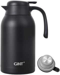 74oz Thermal Coffee Carafe, Insulated Carafe for Hot & Cold Liquids(Black)