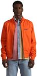 Members Only Classic Iconic Racer Lightweight Bomber Jackets Men Casual Stylish Fall Spring Autumn Mens Windbreaker Jacket (Orange, 5X-Large)