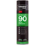 3M Hi-Strength 90 Spray Adhesive, Inverted 24 Fl. Oz. (Net Wt 17.6 oz.) aerosol (Pack of 1)