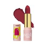 LoveChild Masaba - Hot-Pop - Luxe Matte Lipstick, Hydrating & Nourishing, Long lasting, Crimson Punch, Bullet Matte Lipstick, 4ML