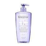 Kérastase Blond Absolu, Hydrating Illuminating Shampoo, For Lightened, Highlighted and Grey Hair, With Hyaluronic Acid & Edelweiss Flower, Bain Lumiere, 500ml