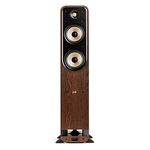 Polk Signature Elite ES55 Tower Speaker - Hi-Res Audio Certified, Dolby Atmos & DTS:X Compatible, 1" Tweeter & (2) 6.5" Woofers, Polk Power Port Technology for Effortless Bass, Contemporary Walnut