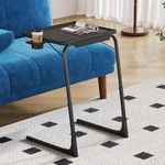 Foldable Table Adjustable Tray Port