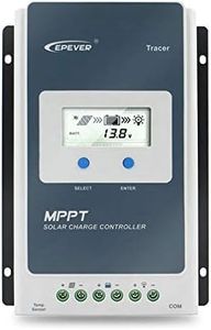 EPEVER® 30A MPPT Contrôleur de Charge Solaire 12V/24V avec Afficheur LCD pour Stations de Communication et Systèmes Domestiques - Tracer 3210AN