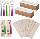 Wooden Bookmarks, 25 Pcs Wood Bookm