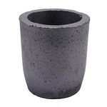Nisorpa Durable Foundry Silicon Carbide 12KG Graphite Crucibles Cup Furnace Coke Oven Electric Torch Lab Supply Melting Casting Refining Gold Silver Copper Brass Aluminum (#12(1500ML))