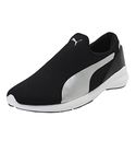 Puma Mens Jedi Slip on Black-Silver Sneaker - 11 UK (37466102)