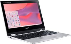 acer - Chromebook Spin 311| 11.6" 2-in-1 Touch Screen Laptop|MediaTek Kompanio 500 MT8183C|4GB LPDDR4X|64GB eMMC (Pure Silver) (CP311-3H-K5WQ)