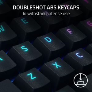 Razer BlackWidow V4 Mechanical Gaming Keyboard – Green Switch, UK Layout