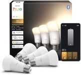 Philips Hue Smart LED A19 Bulb 4-Pa