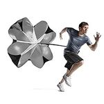 Running Speed Training Resistance Parachute Bioamy 140cm Running Sprint Chute Power Trainer for Running, Football, Soccer Drilling