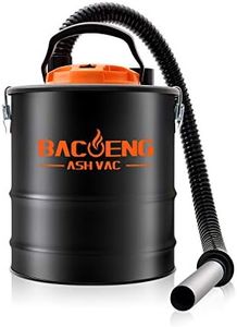 BACOENG Standard 4 Gallon 6.6Amp Ash Vacuum Cleaner with Blow Function for Pellet Stoves, Wood Stoves and BBQ Grills