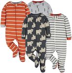 Onesies Brand Baby Boy's 4-Pack Sle