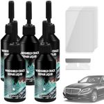 Windshield Crack Repair Kit, 2026 New Cracks Gone Glass Repair Kit, Premium Windshield Repair Kit for Chips and Cracks Car Glass Repair Kit, Cracks Gone Glass Kit Automotive Windscreen Tool (5pcs)