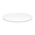 OM KRAFT Cake Decor 14 Inch Round Clear Acrylic Cake Board Ganaching Plate (3mm Thickness)