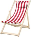 Gardeon Camping Beach Chair Wooden 