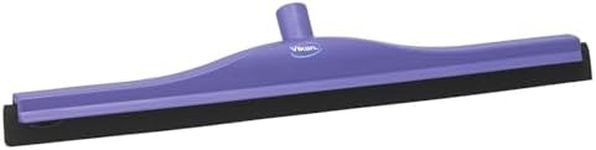 Vikan, Purple Squeegee,Fixed Head,Floor,24",PP/RB, 7754