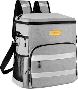 30L Kühltasche & Kühlrucksack – Isoliert, wasserdicht, auslaufsicher, faltbar | 24+ Stunden Kälte für Camping, Picknick, Strand, BBQ & Auto
