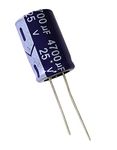 Steko (Pack of 20 Pieces) 4700uF 25v Electrolytic Capacitors | Electronic Circuits Repair | Electronic Component | DIY Science Projects