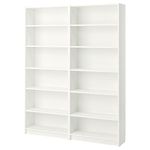 IKEA Wood Billy Bookcase White 63X11X79 1/2 790.178.37