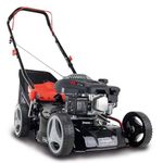 Scheppach MP132-42 Compact Petrol Lawn Mower | 42 cm Cutting Width | Lightweight & Maneuverable | 45L Grass Bag | Easy Clean & Storage