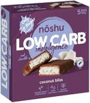 Noshu Low Carb Coconut Bliss Indulgence Bars – 5 Pack (160g)