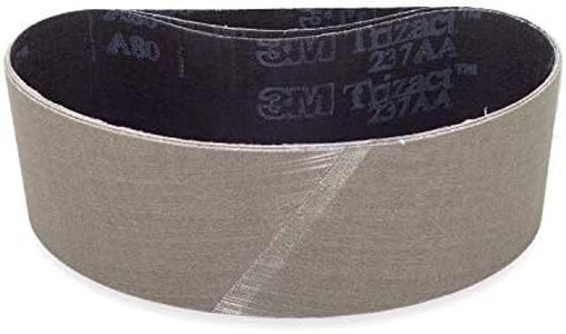 3M Trizact 237AA - Nastro abrasivo in tessuto, 75 x 533 mm, 3 pezzi, grana grana: A016 (P1200)