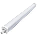 Long Life Lamp Company 36W 4ft Industrial LED Batten Tube Light Surface Mount or Hanging IP Rated Triproof Fittng in Cool White T8 Fluorescent Replacement Ceiling Home or Commercial Use