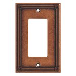 BRAINERD 135767 Ruston Single Decorator Wall Plate / Switch Plate / Cover