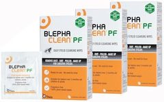 60 Blephaclean PF Daily Eyelid Wipe