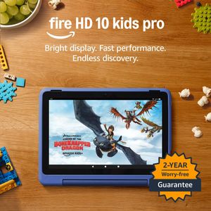 Amazon Fire HD 10 Kids Pro Tablet, 32GB – Child-Friendly Display