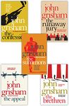 John Grisham 5 Books Collection Set (The Appeal, The Summons, The Runaway Jury, The Confession, The Brethren)