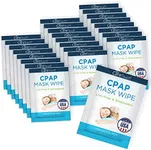 Care Touch CPAP Travel Mask Wipes - 25 Individually Wrapped CPAP Wipes - Unscented - Cleans CPAP, BiPAP, or Other Pap Masks