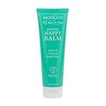 MooGoo Nappy Balm - A naturally gentle diaper cream for sensitive baby skin - Soothing cream with shea butter, zinc & jojoba oil - Barrier cream to soothe & prevent irritation