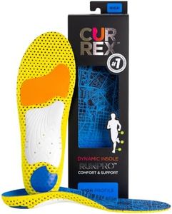 CURREX RunPro Insoles for Running Shoes – Arch Support Inserts to Help Reduce Fatigue, Prevent Injuries & Boost Performance – For Men & Women – High Arch, Large