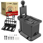 Roykaw Golf Cart Ball Washer and Club Cleaner with Bracket Kit Compatible with EZGO, Club Car, Yamaha, Advanced EV - Upgrade Club Car Precedent Bracket