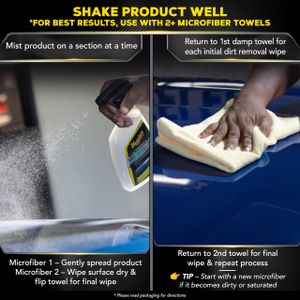 Meguiar's Ultimate Waterless Wheel & Tire Cleaner and Dressing, 710ml