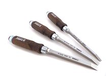 Narex (Made in Czech Republic) 3 pc set 6 mm 10 mm and 12 mm Mortise Chisels Model: Tools & Outdoor Store
