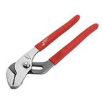 Jetech 8 inch Water Pump Pliers - Industrial Grade Steel Tongue and Groove Pliers with Adjustable Straight Jaw