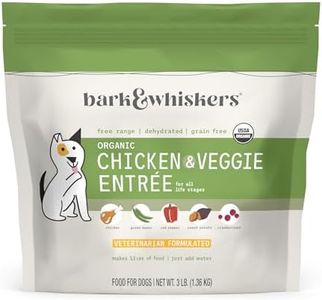 Dr. Mercola Healthy Pet Essentials Chicken and Beef Entree for Dogs, 3lbs (Makes 12lbs of Food), Non GMO, Gluten Free, Soy Free (Free-Range Chicken)