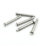 Yasorn 5-pack Stainless Steel External Hex Expansion Bolt M6x80mm