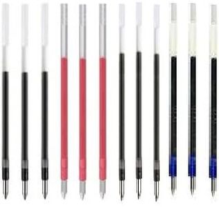 Uni-ball SXR-80-05 Jetstream Ballpoint Multi Pen Refills, Extra Fine Point 0.5mm, 4 Color Refills(Black/Blue/Red/Green) 12 Total Value Set With Ecology Sticky Notes