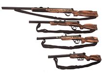 W.S. HANDICRAFTS Wooden Wall Hanging Rifle Showpiece Gun Set Of 4 Vintage Royal Look Bandook Wall Hanging Elegant Design Kitchen Shelves | Size 48 In